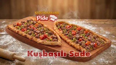 Çıtır hamurda sıcak Tek Kuşbaşılı Sade et sevenlere