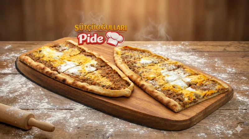 Sıcak Tek Kıymalı Yumurtalı pide