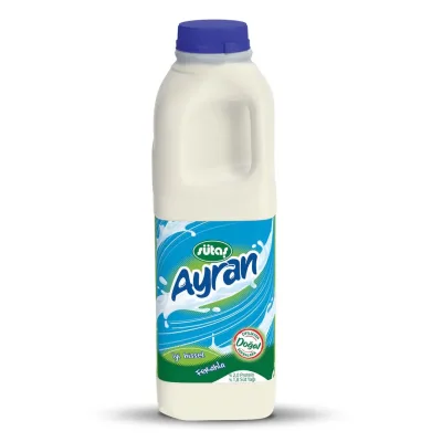 1 litre ayran, aileye yetecek büyük boy ayran